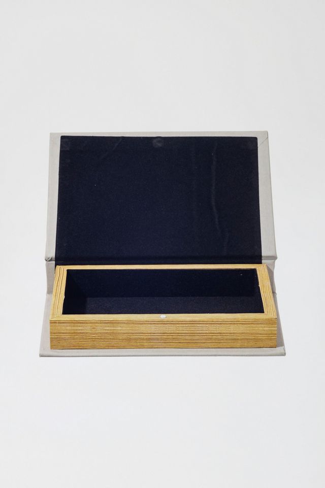 Puebco Velvet Lined Book Box | Urban Outfitters