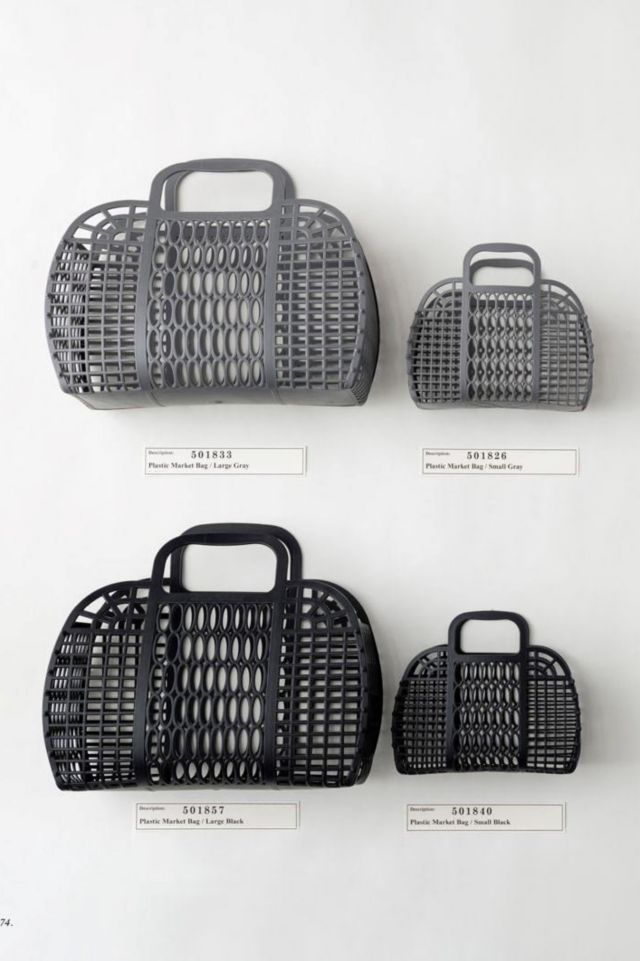 Puebco Plastic Mesh Market Tote Bag #5