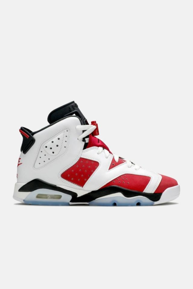 Samuel Cuota de admisión pensión Nike Air Jordan 6 Retro Gs 'Carmine' 2021 Sneaker 384665-106 | Urban  Outfitters