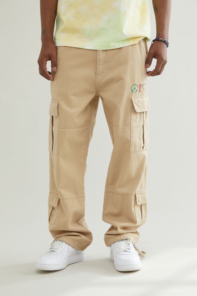 Guess Original 'GO David Cargo Pants' Tan Size 32