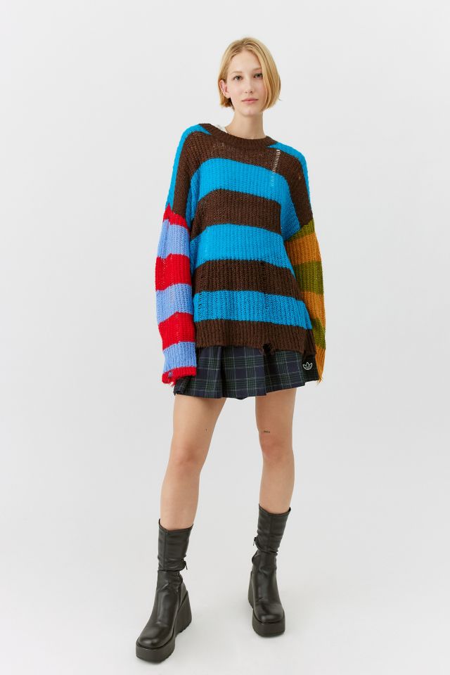 UO Alston Distressed Pullover Sweater #1