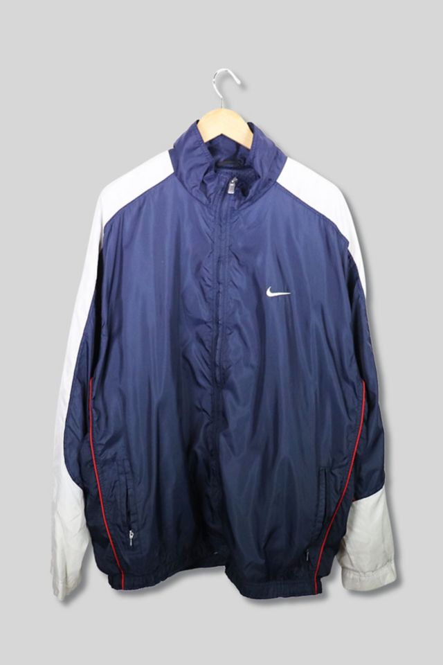 Nike zip up track jacket online