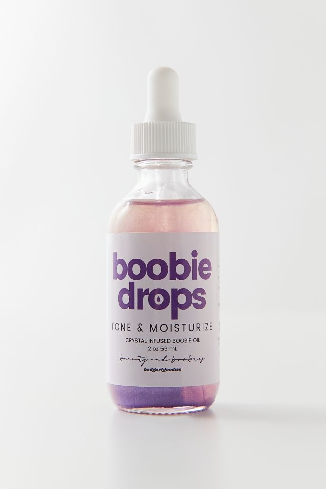 badgurlgoodies Boobie Drops Crystal-Infused Body Oil