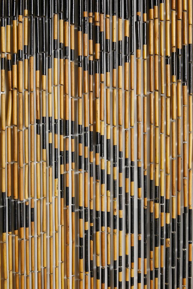 Butterfly Bamboo Beaded Curtain | Urban Outfitters