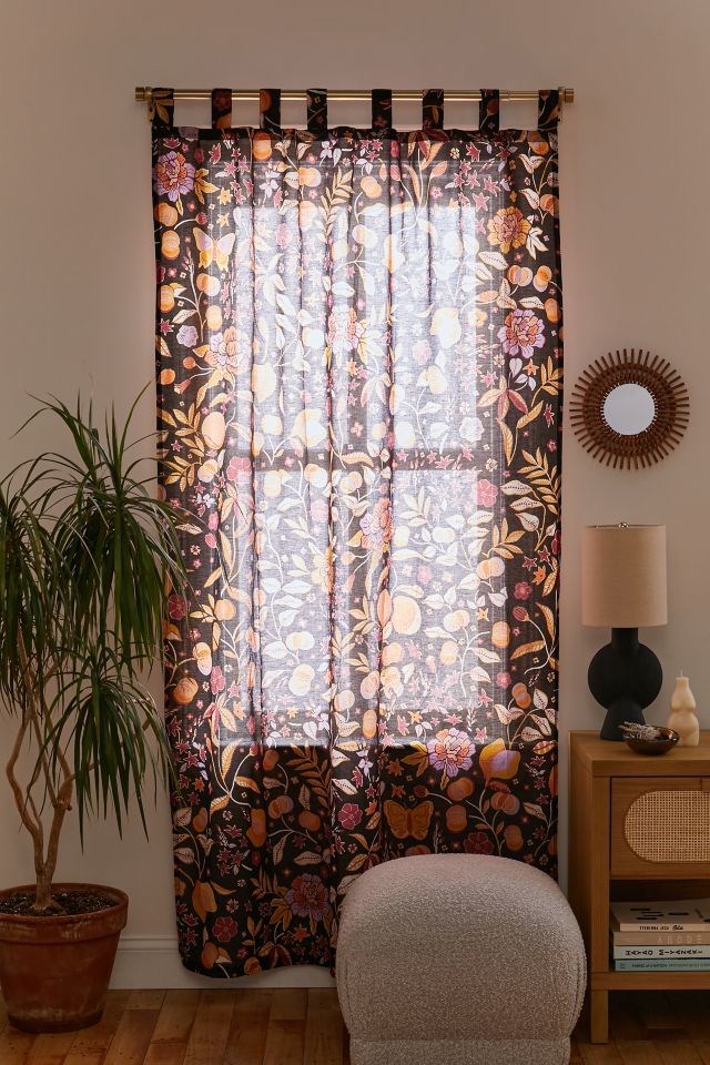Hazel Floral Window Panel #1