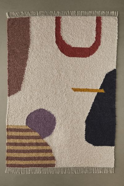 Caspara Boucle Rug | Urban Outfitters