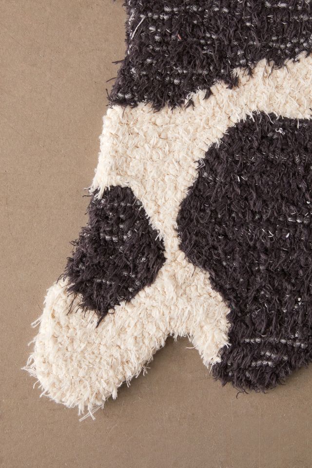 Tapis Shaggy Touffeté Imprimé Vache #3