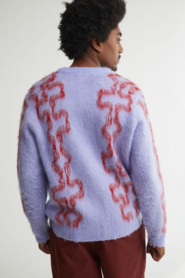 OBEY Patterned Cardigan | Urban Outfitters