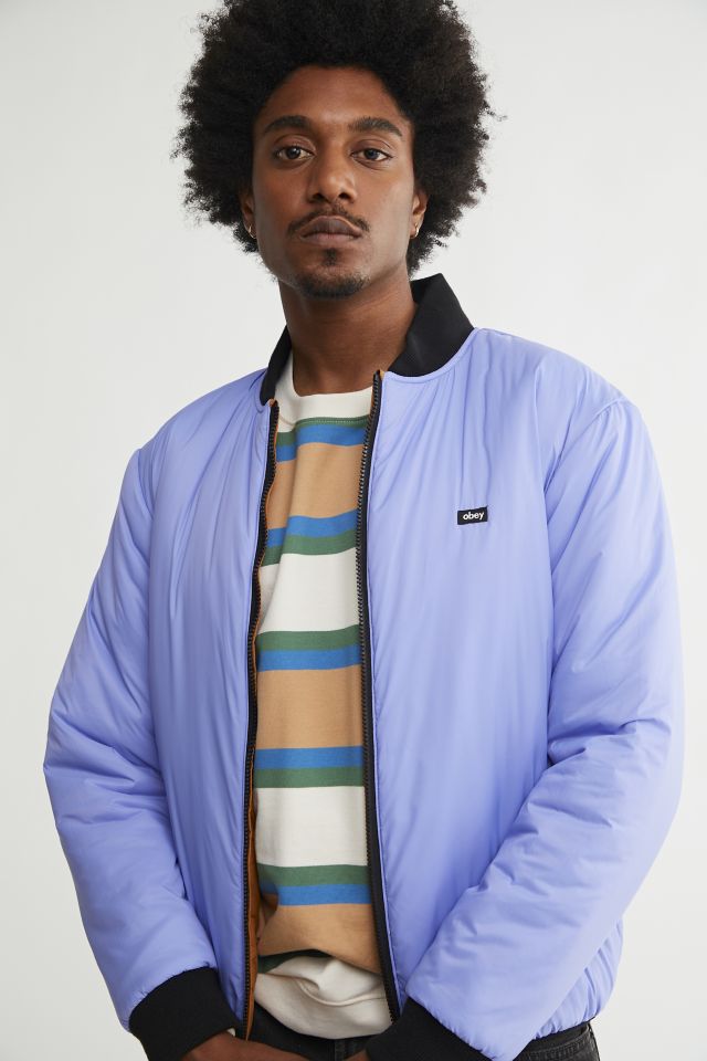OBEY Brux Reversible Quilted Jacket #1