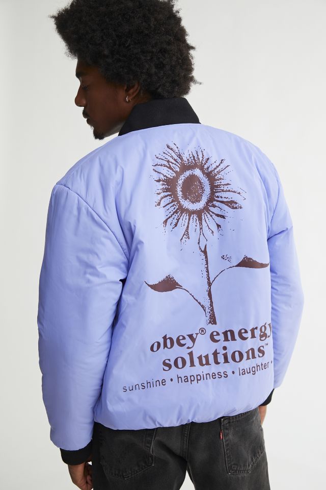 OBEY Brux Reversible Quilted Jacket #4