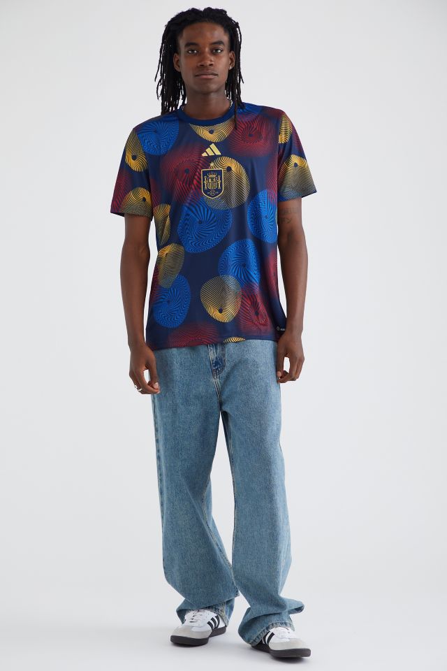 adidas Spain Prematch Jersey Tee #1