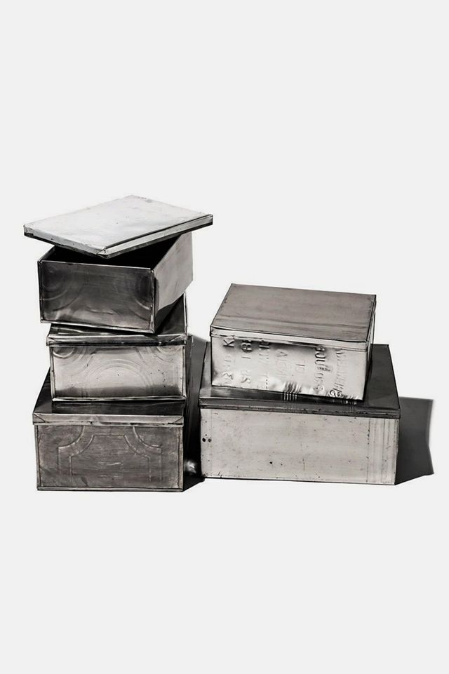 Puebco Recycled Steel Storage Box Urban Outfitters