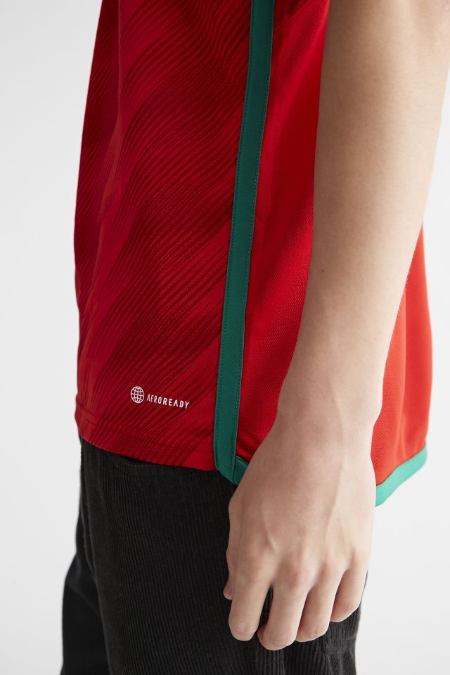 adidas Wales FAW Home Jersey Tee #3