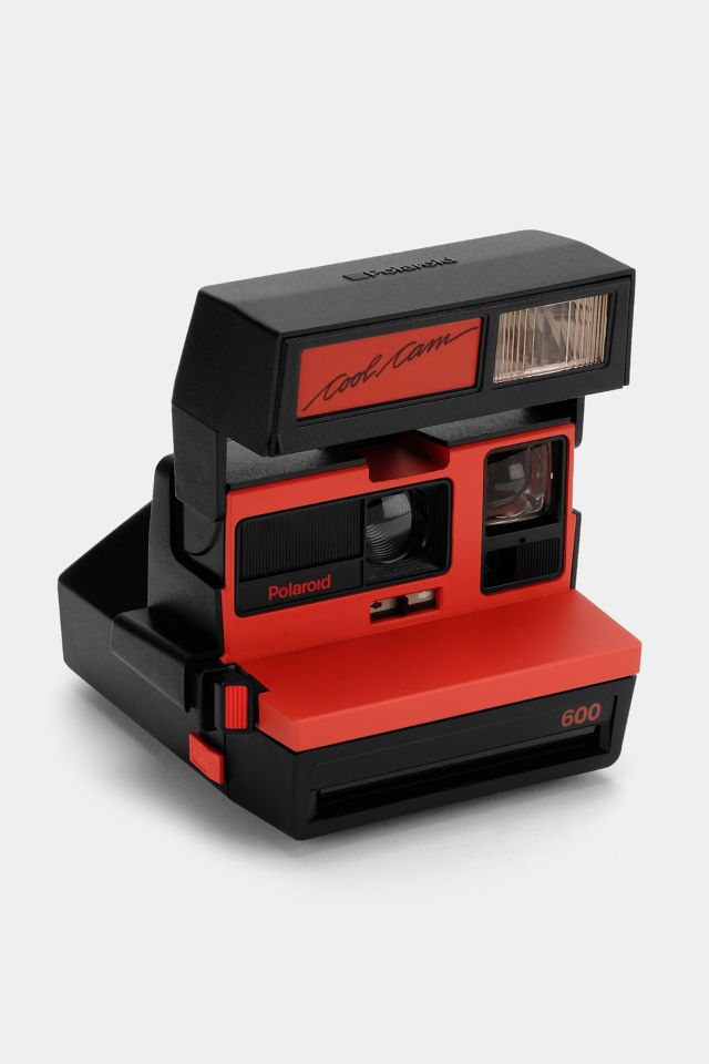 Polaroid Red Cool Cam Vintage 600 Instant Camera Refurbished by