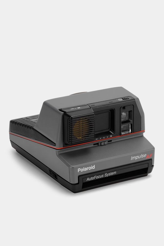Vintage Polaroid Grey Impulse Autofocus Vintage 600 Instant Camera Refurbished by Retrospekt #1