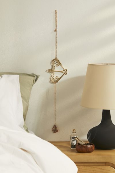 Ariana Ost Zodiac Wall Dangle In Sagittarius At Urban Outfitters In Gold