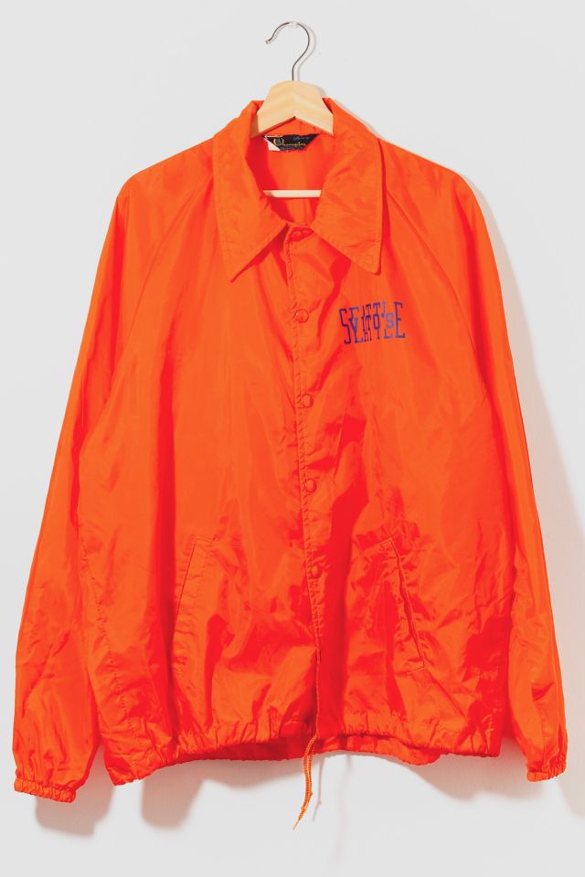 Champion hotsell windbreaker orange