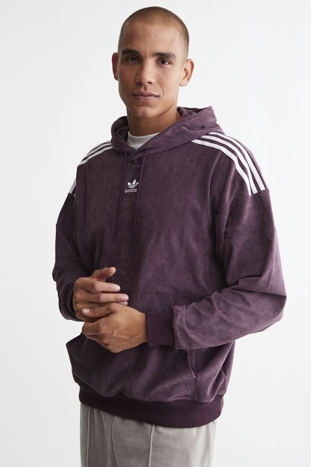 adidas Plush Hoodie Sweatshirt | Urban Outfitters