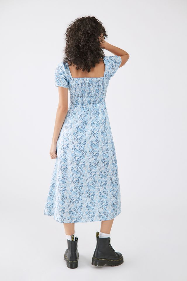Kiss The Sky Side Slit Midi Dress #1