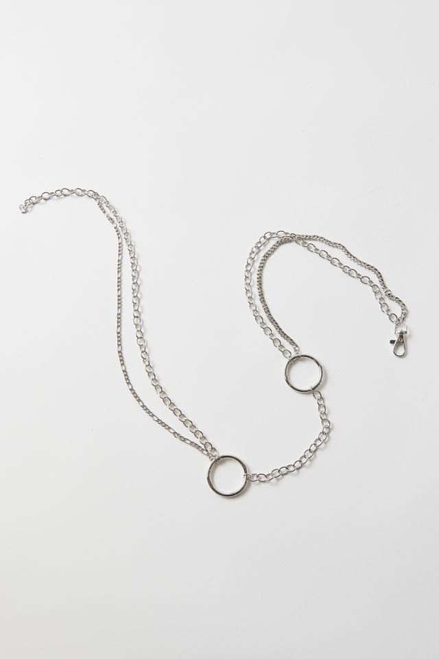 Chunky Double O Ring Chain Belt Urban Outfitters Canada