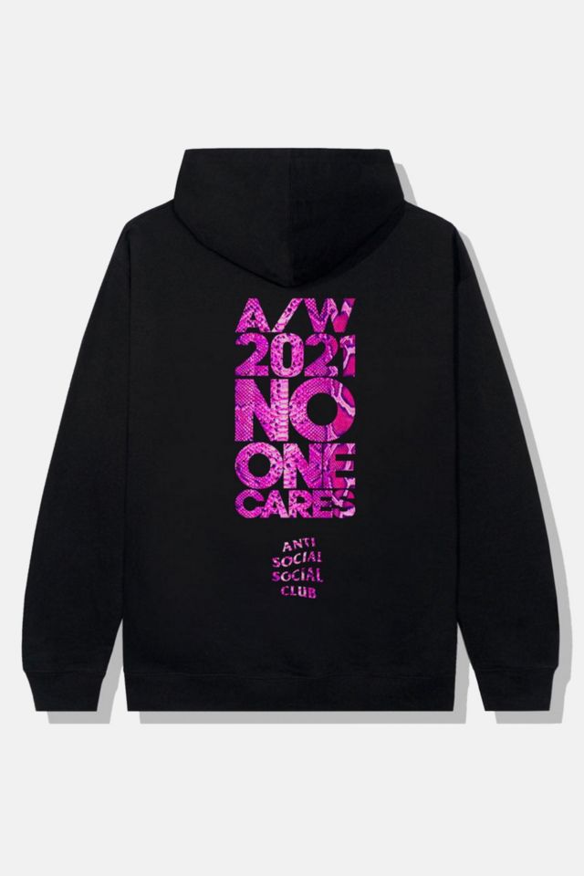 Anti Social Social Club No1 Curr Hoodie Black | Urban Outfitters