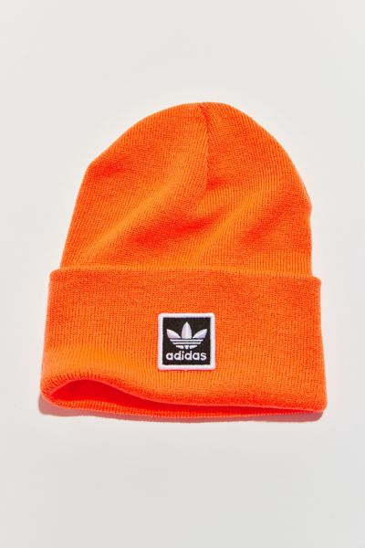 2000'S Adidas knit beanie, one size fits all acrylic blue type Vintage Second Hand