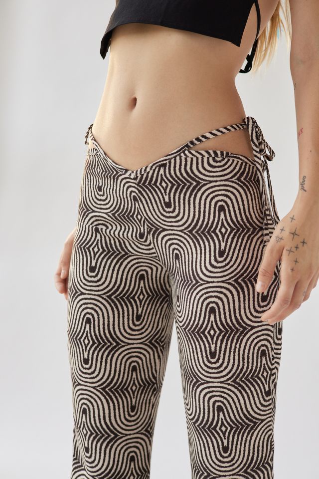 UO Sunny Cutout Flare Pant #2