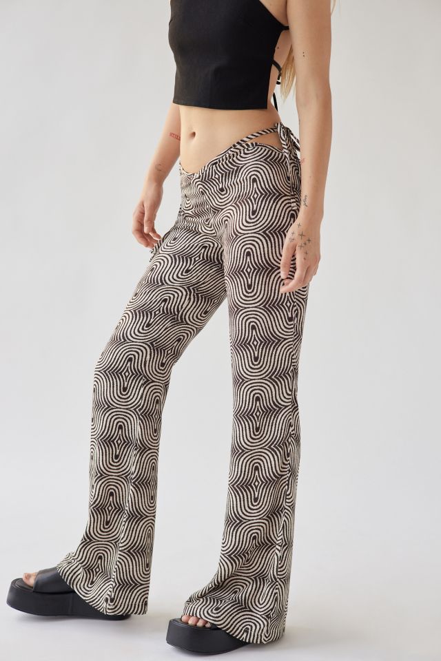 UO Sunny Cutout Flare Pant #3