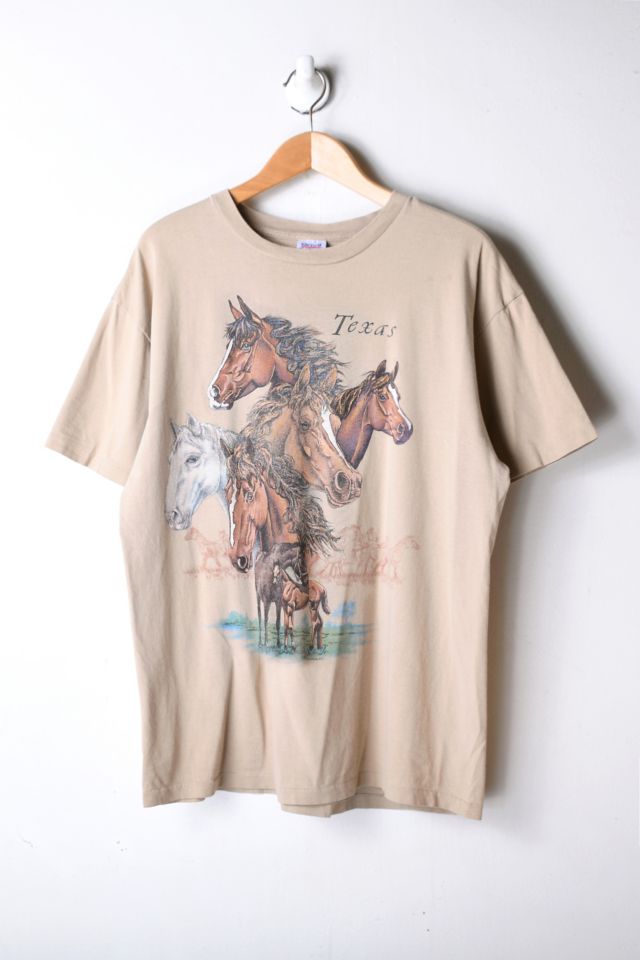 Vintage 90’s Horses Tee Size 2024 Medium