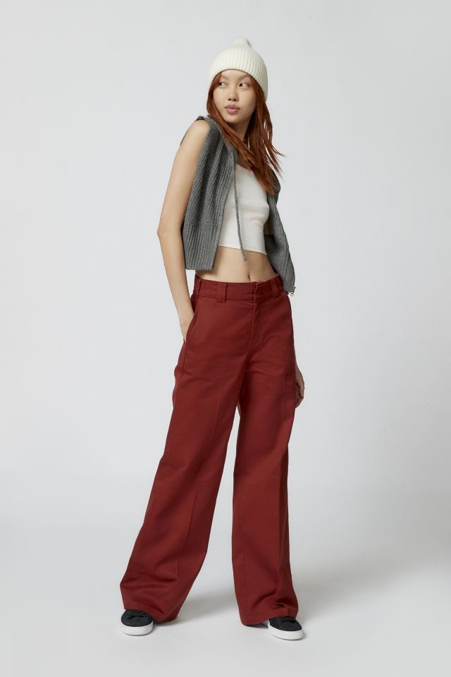 Twill wide-leg work pant, Dickies, Shop Women%u2019s Wide-Leg Pants  Online in Canada