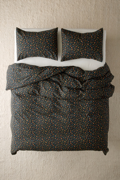 Ensemble de housse de couette à motif floral et vigne Clarissa