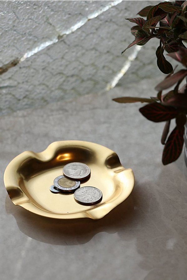 Craighill Castro Brass Tray In Gold