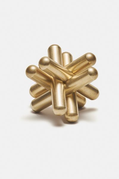 Craighill Solid Brass Jack Puzzle | Urban Outfitters
