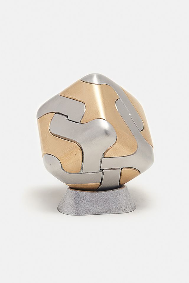 Craighill Tycho Solid Steel and Brass Cube Puzzle #3