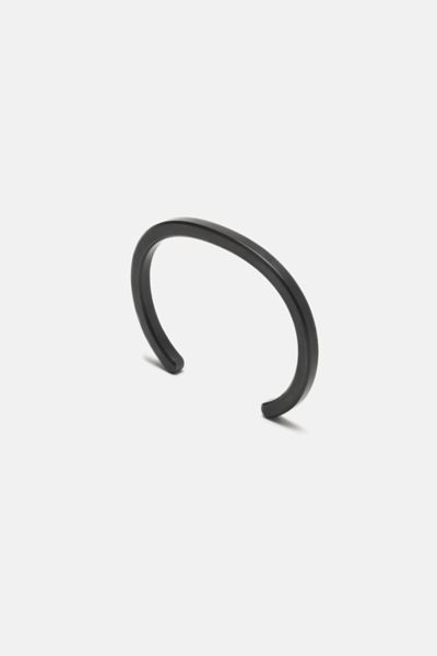 Craighill Radial Bracelet Cuff In Carbon Black, Men's At Urban Outfitters