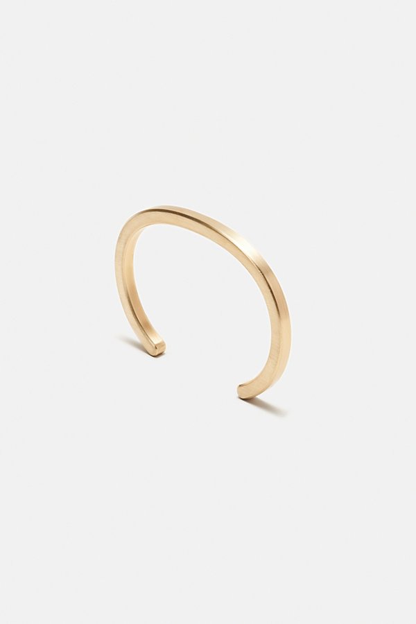 Craighill Radial Bracelet Cuff In Brass, Men's At Urban Outfitters