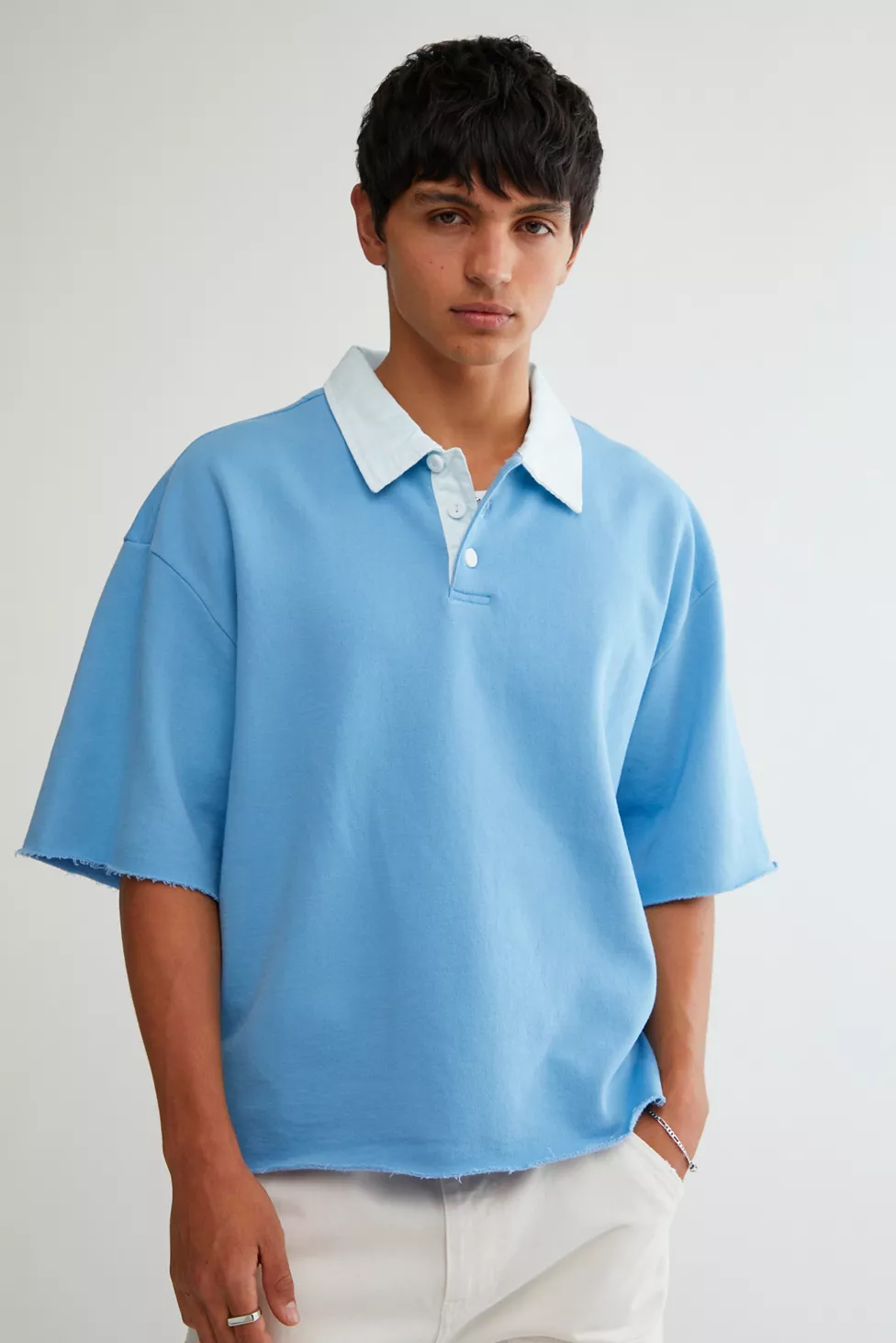 urbanoutfitters.com | Standard Cloth Collared Crew Neck Shirt