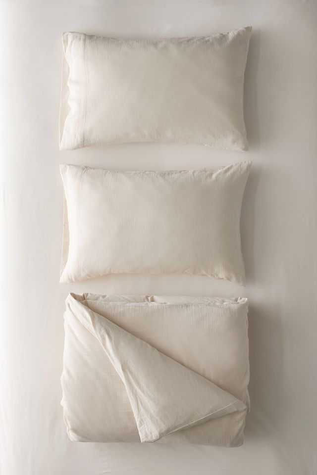 Cozy Crinkle Duvet Set  Urban Outfitters Canada