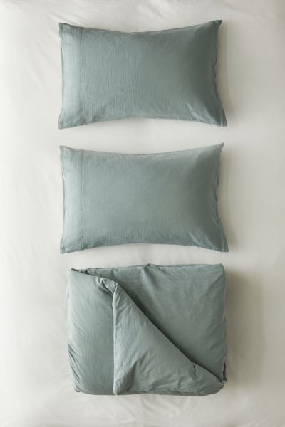 Cozy Crinkle Duvet Cover Set