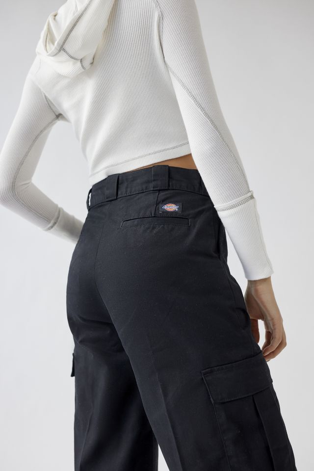 Women's Twill Crop Cargo Pants