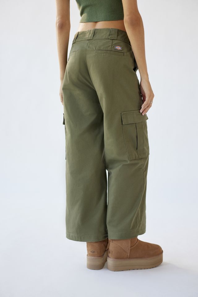 Dickies Twill Cropped High-Rise Cargo Pant #2