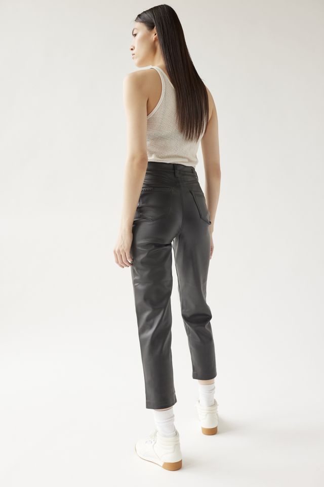 BLANKNYC Need You Tonight Faux Leather Cropped Pant #1