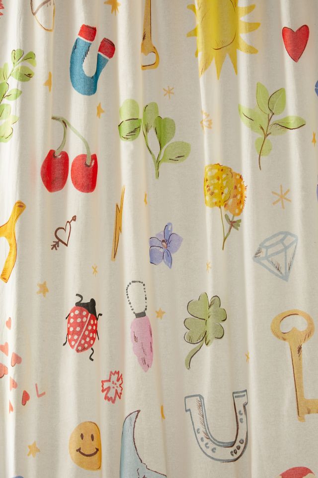 Ohocut Lucky Charms Shower Curtain, Cute Shower Curtain, Funny