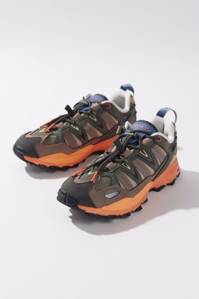 Adidas Originals Hyperturf Adventure Sneakers In Brown And Multi-green In Shadow Olive + Magic Beige + Chalky Brown