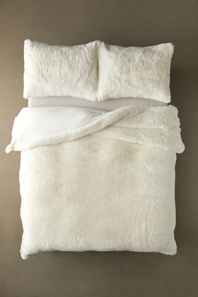 Faux Fur Duvet Set #1
