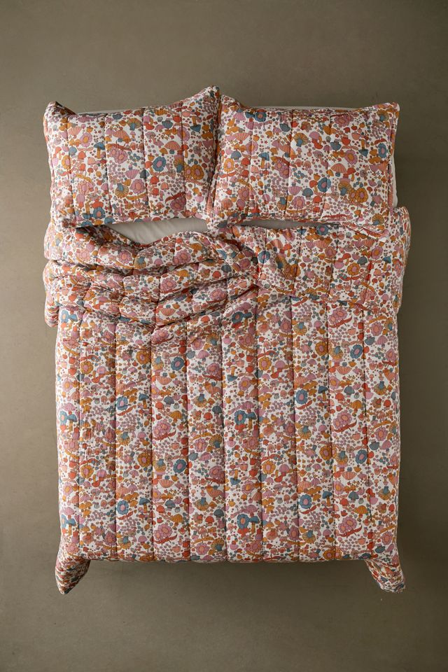 Mushroom Flower Quilt Set #1