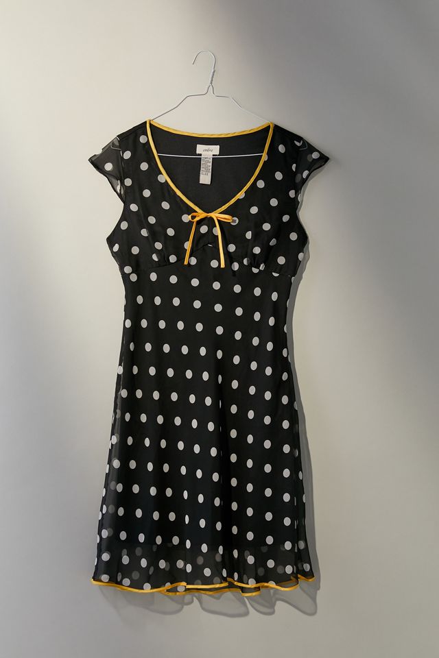 Berriez Vintage Polka Dot Dress Urban Outfitters