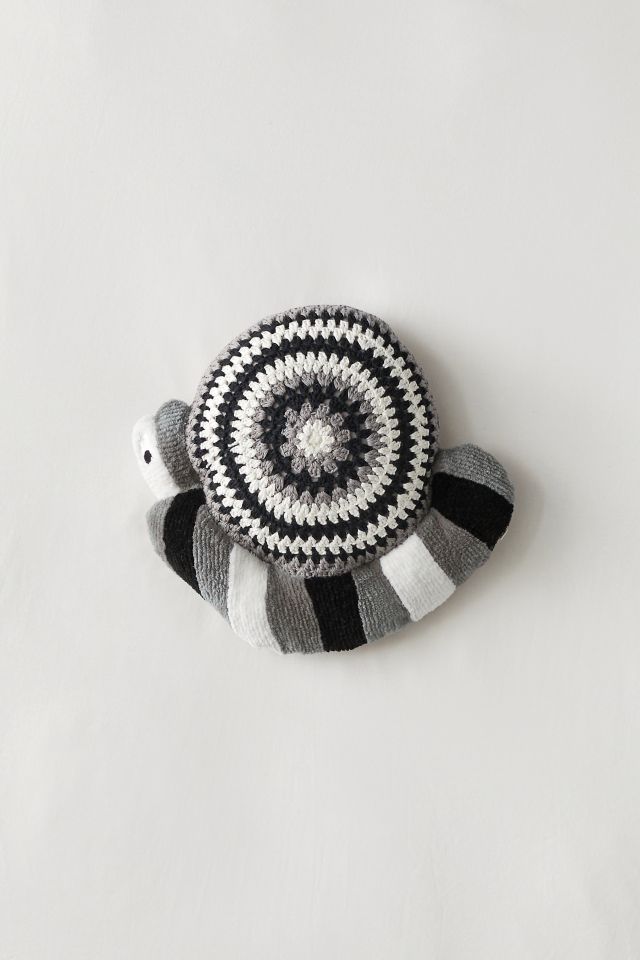 Coussin Décoratif Escargot au Crochet #1
