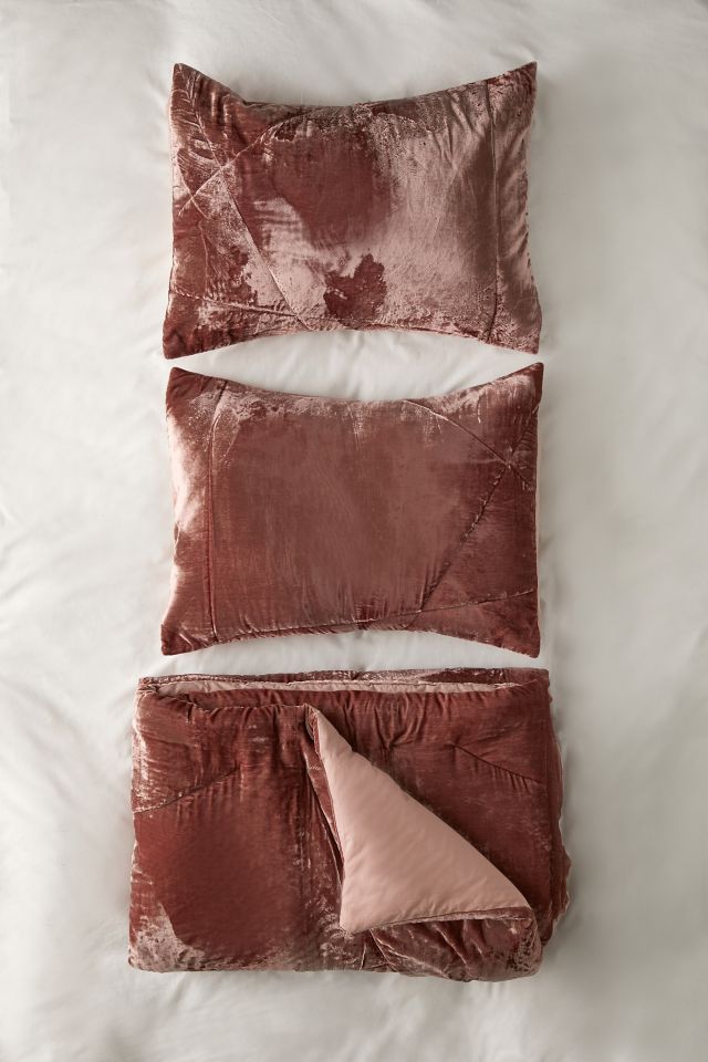 Skye Velvet Comforter Set #4