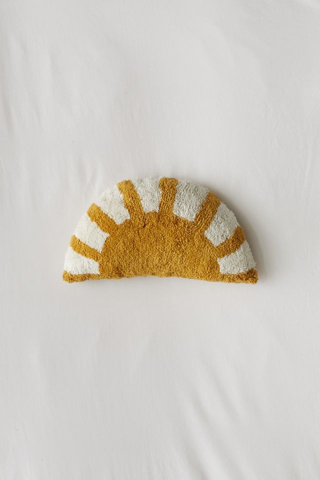 Sunrise Tufted Throw Pillow #1